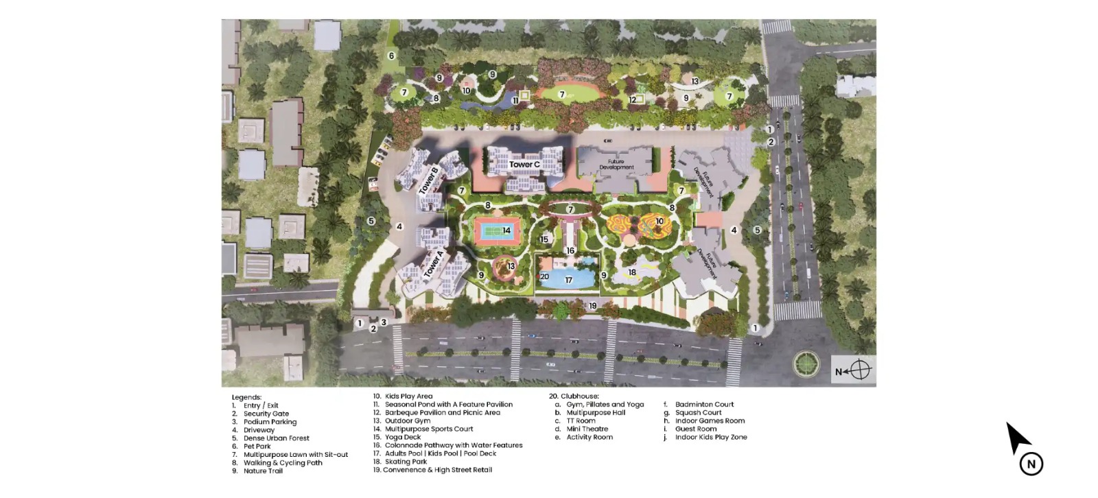 Mahindra Vista Kandivali East Master Plan